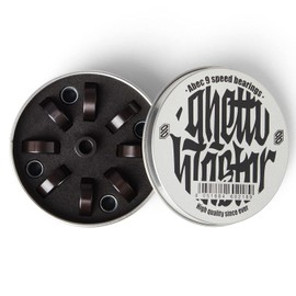 Ghetto Blaster, Skateboard Ball Bearing Carbon Chrome, Abec 9, 608 ZZ, 8 mm x 22 mm x 7 mm