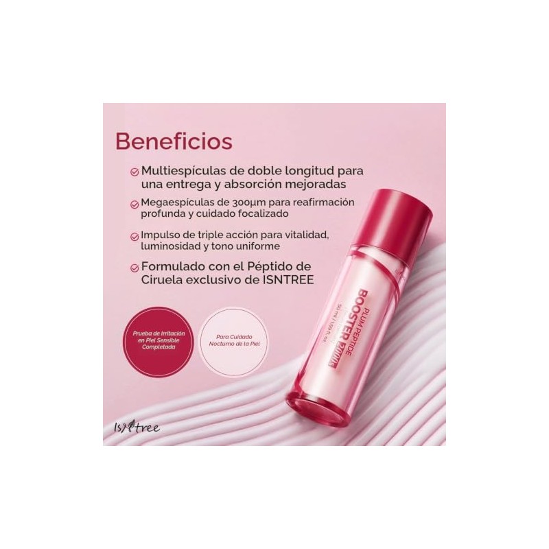 ISNTREE Suero Facial Plum Peptide Booster 2000s - Coreano con