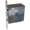 4" Square Box with Bracket