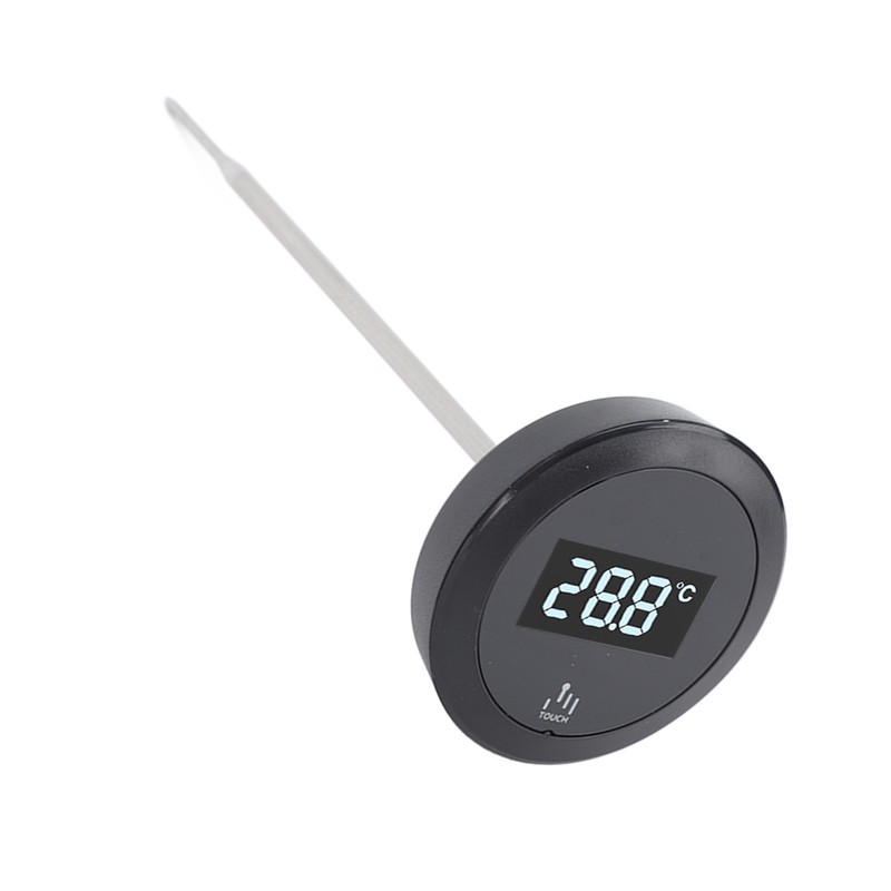 Digital Touch Screen Thermometer IP65 Waterproof Thermometer with Stainless Steel