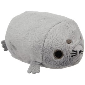 SAN-EI Original Plush Toy, Noru~n Tribe, Baikal Seal, W 2.4 x D 3.5 x H 2.0 inches (6 x 9 x 5 cm), Animal