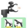 Pram Cup Holder 360 Degree Rotating Stroller Drink Holders Universal