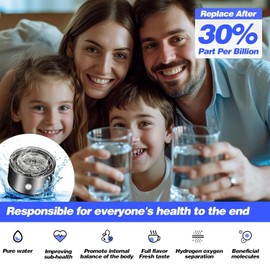 Hydrogen Water Bottle, Hydrogen Water Bottle Generator, 3Min Quick Electrolysis, Water Ionizer Machine Suitable for Office, Travel,Daily Drinking, Gift