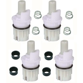 RP1740 faucet stem repair kit replacement compatible with two handle faucet plus RP4993 seat & spring – 4 Pack
