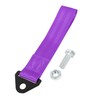 A ABSOPRO Car Tow Towing Hook Bumper Trailer Belt Strap