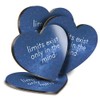 Great Coasters (Set of 4) Heart - Motivate Quote Inspiration