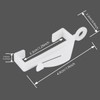 50 Pieces Plastic glider Curtain Hooks track hooks for curtains