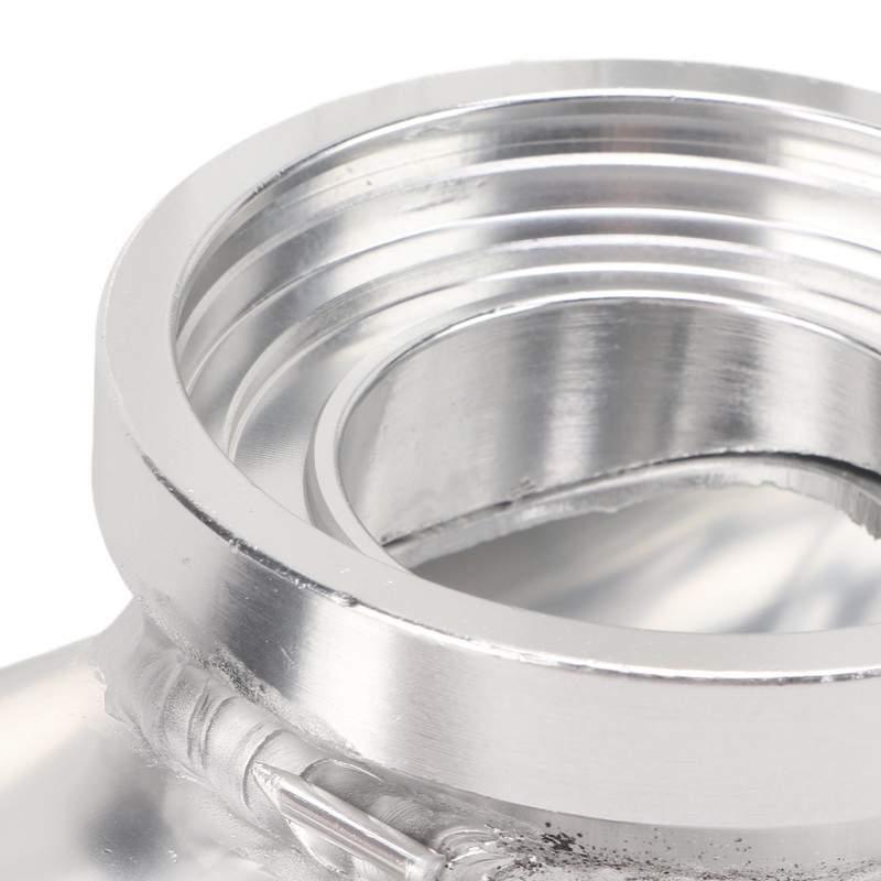 2.5in Blow Off Valve Flange Aluminum Alloy Silver Rustproof Universal