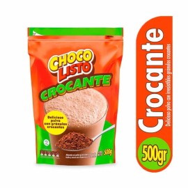 Nutresa Colombian Chocolisto crispy / crocante Chocolate Mixes and Drinks 500g / 1.1lb