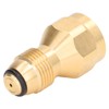 Propane Tank Refill Adapter 1LB Solid Brass Universal Mini for