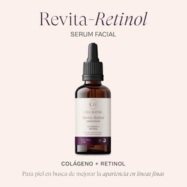 Collagenic | Serum Antiarrugas con Retinol, Colágeno y Baba de Caracol | Mejora la Firmeza y Textura de la Piel, Hidrata, Suaviza e Ilumina | Inositol, Vitamina E y Ácido Hialurónico | Noche