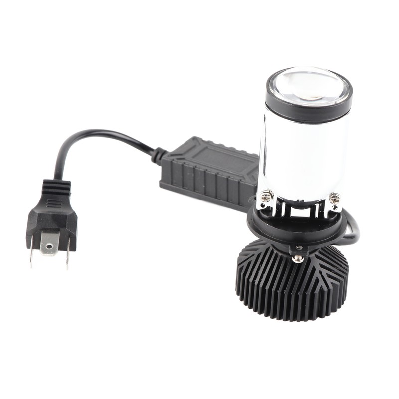 H4 Headlights Bulb Waterproof Aluminum LED Headlights Replacement for Automobile