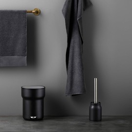 EVA SOLO - Toilet Brush & Holder - Stylish Modern Design, Durable Bristles, Easy-Clean, Space-Saving Bathroom Accessory for Hygiene - Toilet Cleaning Brush in Ceramic