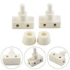 JNNJ Pack of 5 Car LED Push Button Switch, Built-in