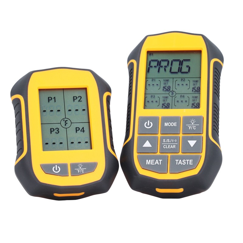 Digital Cooking BBQ Thermometer ABS Wireless Oven Food Smoker Thermometer