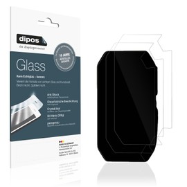dipos I 2x Displayschutz 9H klar kompatibel mit Voge R125 Schutzfolie Anti-Shock Folie