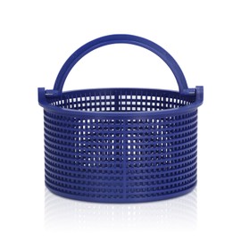 Jwthee Swimming Pool Filter Basket, Swimming Pool Replacement Skimmer Basket, Pool Skimmer Basket, Pool Filter Basket, Skimmer Baskets with Handle for Removing Leaves and Debris, Diameter: 14cm