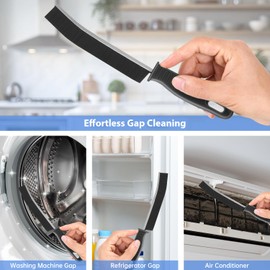 Crevice Cleaning Brush, Hard Bristle Multifunctional Cleaning Brush Tool, Gap Scrub Brush, Cleaning Tools for Narrow Gaps, Grout, Tile Seams, Window Tracks, Car Vents, 3PCS (6)