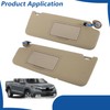 WFLNHB Sun Visor Driver Side and Passenger Side with Mirror