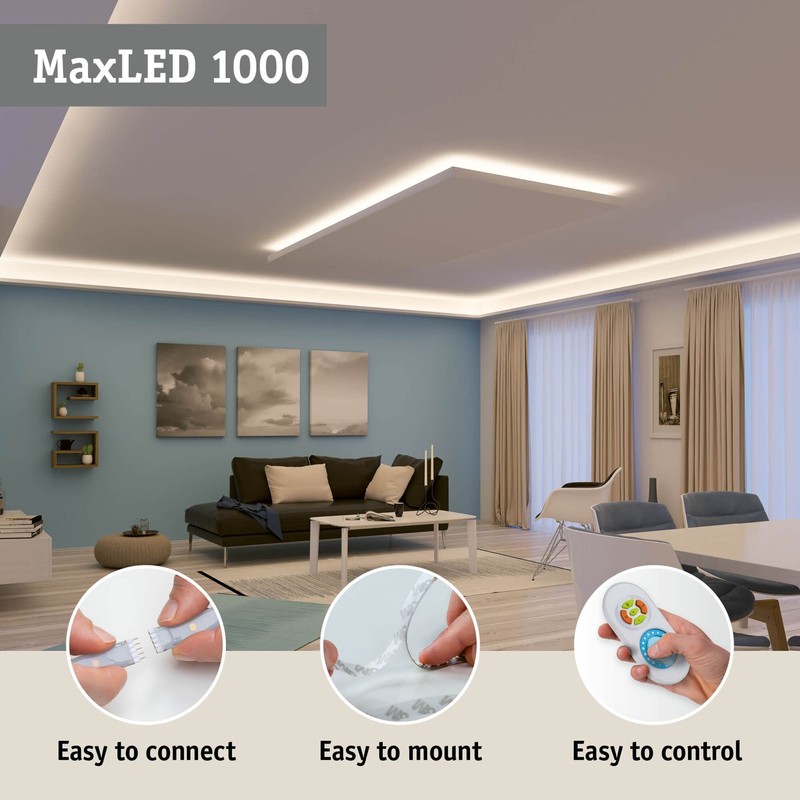 Paulmann 71127 MaxLED 1000 LED Strip Full-Line COB 18 W