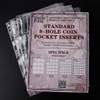Stamp Pocket Pages Plastic Coin Holders Stamp Currency Protector Coin