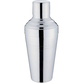 Sanho Sangyo YUKIWA Q-03300350 Shaker, Silver, Diameter 4.1 x H 8.3 inches (10.4 x 21 cm)