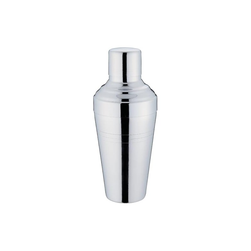 Sanho Sangyo YUKIWA Q-03300350 Shaker, Silver, Diameter 4.1 x H