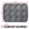 Westmark Burger 32712260 Baking Mould for 12 Burger Buns, Diameter