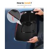 Hoolcar Tail Light Lamp Cover Guard Trim Bezel Frame Decor