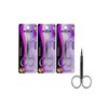 Beauty Scissors (1pc) 3-Pack Nail Scissors for Nail Care and Trimming Nail Art