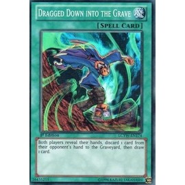 YU-GI-OH! - Dragged Down into The Grave (LCYW-EN174) - Legendary Collection 3: Yugi's World - Unlimited Edition - Super Rare