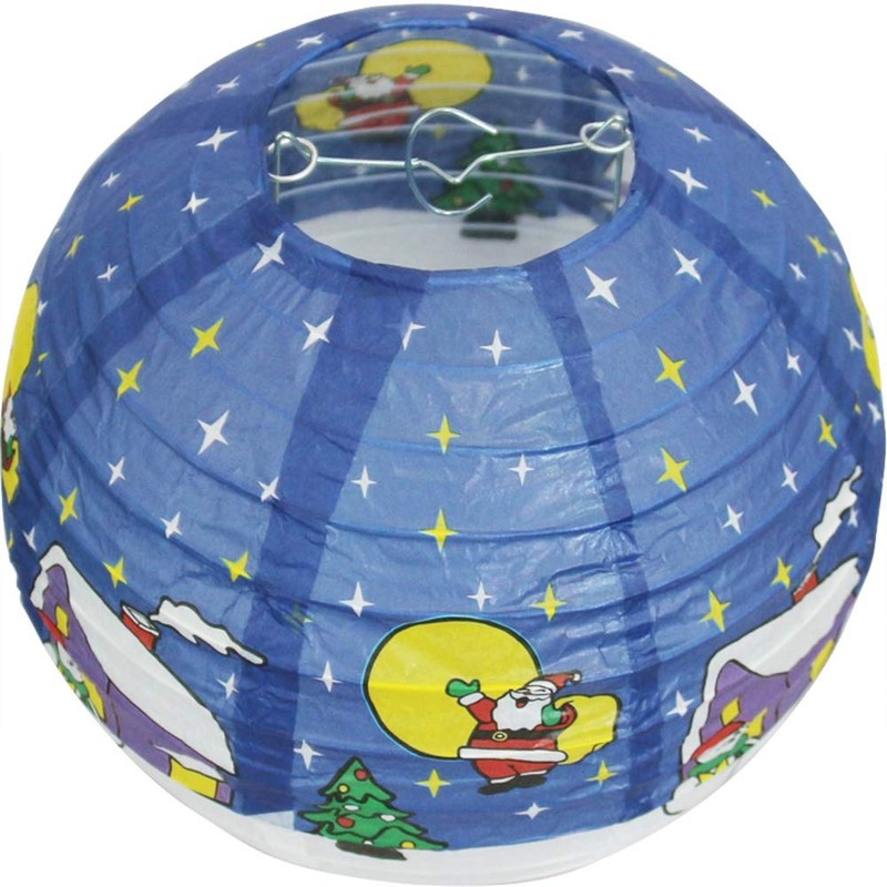 5 Pack Tissue Round Paper Lanterns Lamp Shade Party Decoration-