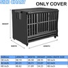 38 Inch Heavy Duty Dog Crate Covers Durable 600D Polyester