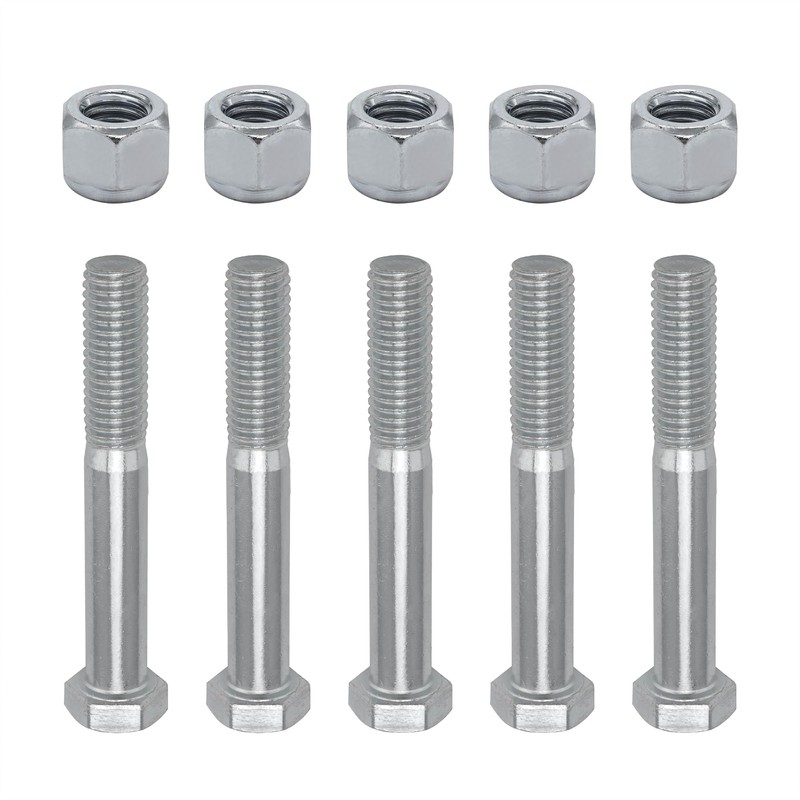 Camotokiit Grade 2 Shear Bolts for Rotary Cutters 1/2" x