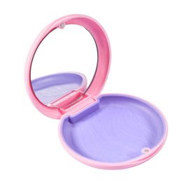 Nexvolix 入れ歯収納ケース マウスピースケース 入れ歯ケース 中身が見えない 洗浄 保管 持ち運び 乾燥も 選べる6色 鏡付き (ピンク（鏡付き）)