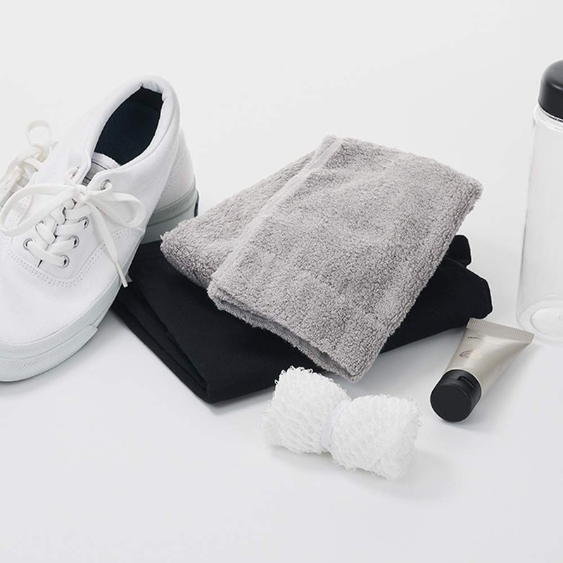 Ash Concept H Tag DH-021-WH Body Wash Towel, Handy, White