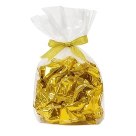 55ct Gold Buttermints in Gift Bag – Individually Wrapped Butter Mints Bulk for Weddings, Baby Showers, Retirement, Candy Buffets, and Thank You Gifts – Soft Buttermints (55)