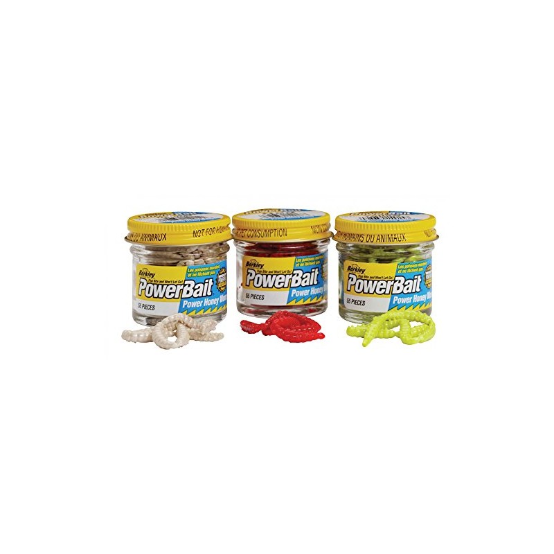 Berkley Powerbait Honey Worms 2.5cm Orange Garlic