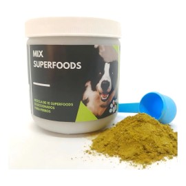 Mezcla Superfoods Para Perros Vitaminas Y Minerales 100% Natural Superfoods Mix Superfoods SPM 120 gr