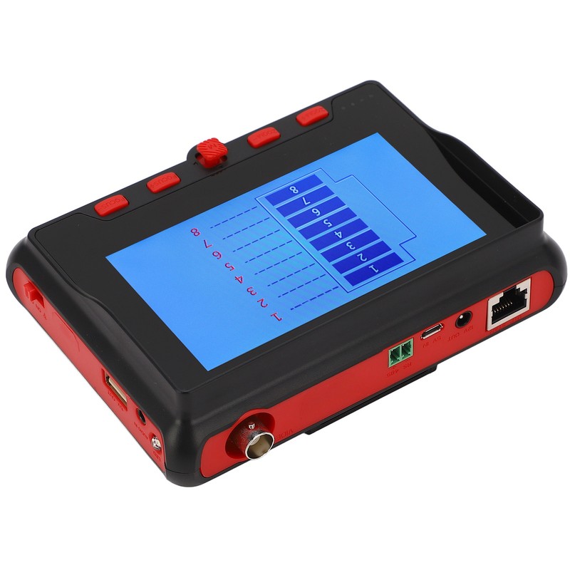 CCTV Test Monitor 4.3in Display AHD TVI CVI UTP Cable