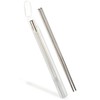 MUMSUNG Titanium Chopsticks 1 Pair with Carry Case, Lightweight Reusable