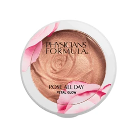 Physicians Formula, Rosé All Day Petal Glow, Face Highlighter with Pearlescent Finish for Any Skin Tone, Reduces Wrinkles and Fine Lines for a Radiant Complexion, Petal Pink