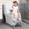 Potty Training Seat ，SKYROKU Potty Training Toilet with Step Stool