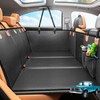MYJAQI Back Seat Extender for Dogs, Hard Bottom Dog Car