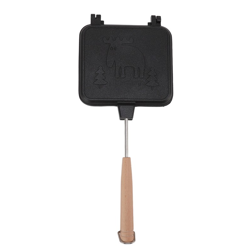 Sandwich Frying Pan Double Sided Stick Proof Breakfast Flip Pan