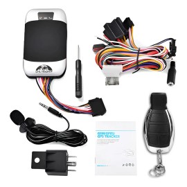 Localizador GPS Essgoo Portátil Para Auto Y Moto Con Alarma Y Apagado Remoto