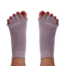 Happy Feet 해피 피트 분리 양말 편안한 정렬 가능한 U2013 세탁 마사지 [Royal Blue] Happy Feet Separation Socks Comfortable Alignment Washable Massage [Royal Blue]