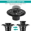 BARONAGE Shower Drain Base Flange Kits ABS Base, 2 Inch