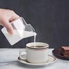 Kawaii Glass Milk Carton Cup Clear Cute Milk Cup Mini