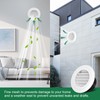 Soffit Vents 4 Inch, Round Exhaust Air Vent Cover with